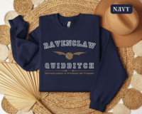 Ravenclaw Quidditch Varsity Style Sweatshirt Embroidered Adult/Youth Unisex