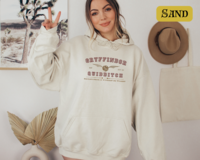 Gryffindor Quidditch Varsity Style Hoodie Embroidered Adult Unisex