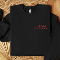 Embroidered Team Kendrick Lamar Shirt, Damn Album Sweatshirt