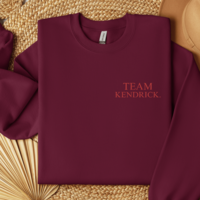 Embroidered Team Kendrick Lamar Shirt, Damn Album Sweatshirt