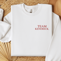 Embroidered Team Kendrick Lamar Shirt, Damn Album Sweatshirt
