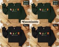 Custom Mexico Embroidered Sweatshirt Unisex

